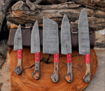 Damascus Steel Chef Knife Set