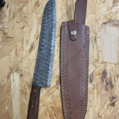 Damascus Steel Serrated Bread Knife