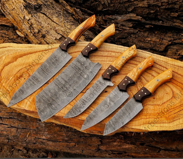 Handmade Kitchen Cutlery Knives