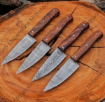 Damascus Steel Steak Knife Set