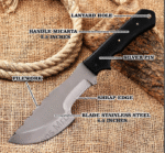 D2 Took Steel Full Tang Tracker Hunting Knife