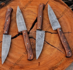 Damascus Steel Steak Knife Set
