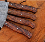 Damascus Steel Steak Knife Set
