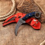 Damascus Steel Karambit Knife