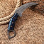 Damascus Steel Karambit Knife