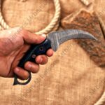 Damascus Steel Karambit Knife