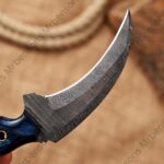 Damascus Steel Karambit Knife
