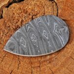 Handmade Damascus Ulu Knife