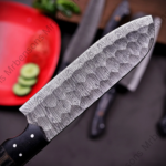 CUSTOM HAND FORGED Damascus Steel Chef's Knives Set